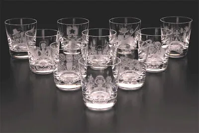 Buy Baccarat One Piece Crystal Tumbler Rock Glass Tableware Cup 10 Set Ornament New • 3,020£