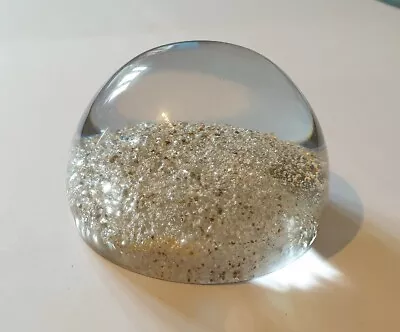 Buy Strathearn Silver Sparkly Paperweight • 24.99£