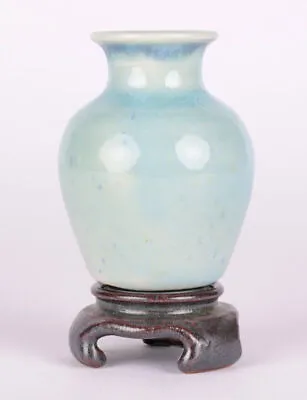Buy Lane Gordon Thorlaksson Canadian Studio Pottery Vase With Stand • 620£