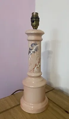 Buy Vintage Hopson Bridgers Ceramic Table Lamp Pink Fully Working 14” Tall • 37.98£