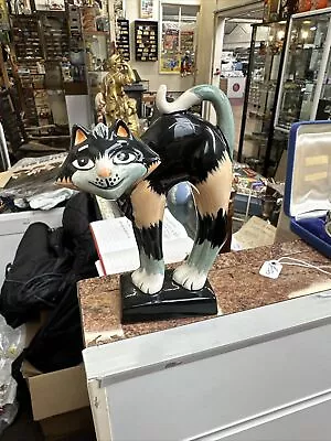 Buy Lorna Bailey Cat Figurine - Pikey The Cat • 75£