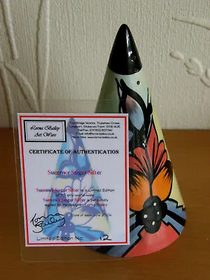 Buy Lorna Bailey 'summer' Sugar Sifter, Limited Edition & Certificate, Mint & Unused • 76£