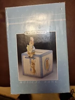 Buy Schmid Beatrix Potter Money Box Peter Rabbit Mint IN Box • 14.99£