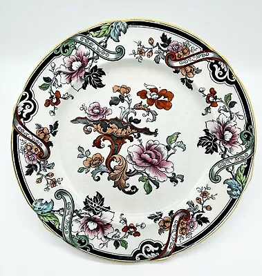 Buy Cauldron England Antique Plate - Floral Scrolled Design - As Found • 23.16£