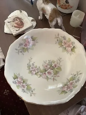 Buy Maryleigh Pottery Staffordshire Bowl Floral. 10.5 Inches Across • 15£