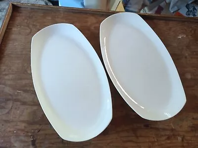 Buy Two Midwinter Long Plates - Undecorated Seconds? • 1.10£