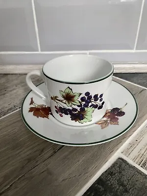 Buy Royal Worcester Cup And Saucer Evesham Vale Individually Sold • 1.75£