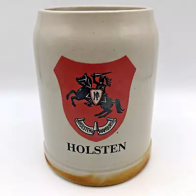Buy Mid Century Vintage Salt Glazed Stoneware German Holstein Beer Stein Collectable • 18£