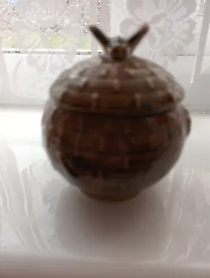 Buy Fab Vintage Ceramic Bee Hive  Honey Pot Preserve Jar • 5.50£