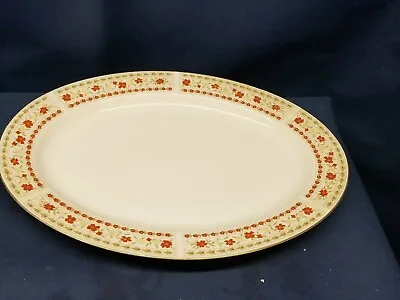 Buy Vintage ADG Delphine  MEDFORD  Pattern XL Oval Serving Platter BEAUTIFUL! • 14.19£