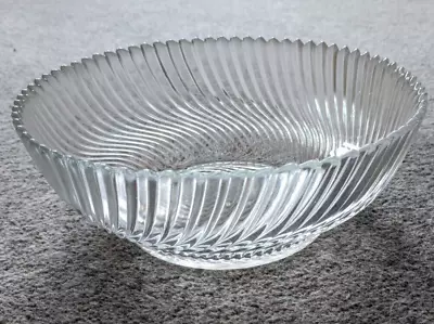 Buy Vintage Arcoroc French Glass Serving Bowl • 3.99£