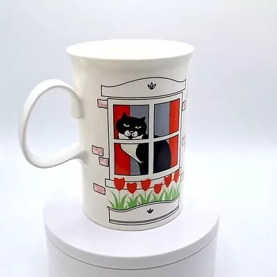 Buy Dunoon - Herbert Design Cat Mug - Fine China • 7.99£