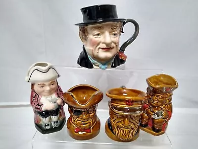 Buy Collection Of 5 Smaller Toby Jugs Including Beswick & Lord Nelson Pottery • 15.30£