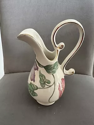 Buy Fapodel 13  Tall Flowery Ceramic Jug Vase Water Porcelain • 8£