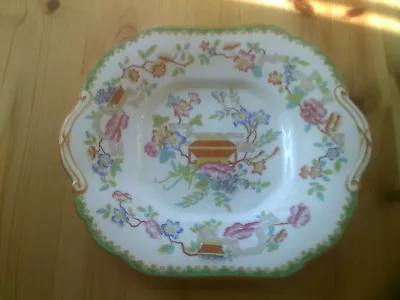 Buy Hammersley Vintage Oriental Pattern 577 Cake/Sandwich Plate Hand Painted • 18£