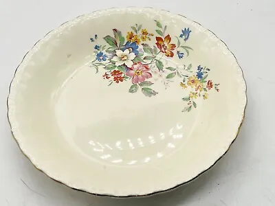 Buy Antique Grindley Cream Petal Floral Pottery Serving Dish / Bowl • 19.99£