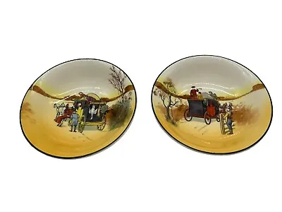 Buy Royal Doulton Bone China Series Ware Royal Hunt Dessert/Fruit Bowls, E2804 • 30.24£
