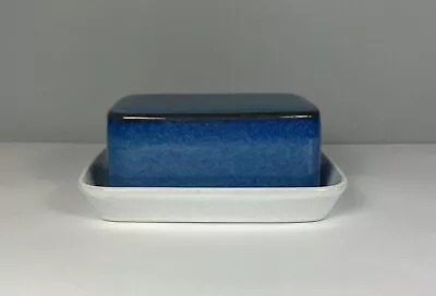 Buy Denby Langley - Chatsworth - Butter Dish - Blue - Vintage 1970’s - VGC • 22.99£