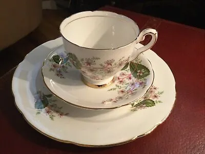 Buy ROYAL STAFFORD 'LONDON PRIDE' Cup Saucer & Cake Plate Trio Set EXCELLENT COND • 5.75£