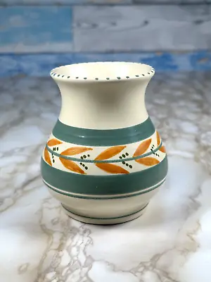 Buy Honiton Pottery, Posy Vase, Leaf Design • 6.99£