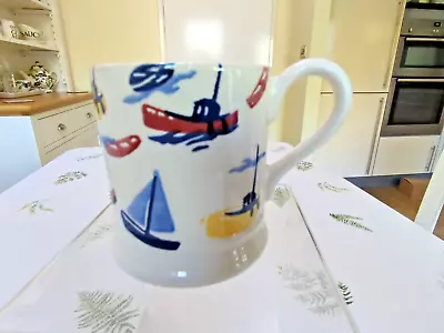Buy Emma Bridgewater Half Pint Mug Boats Seconds • 4.99£