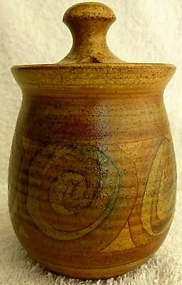 Buy Alvingham. Studio Pottery. Honey Pot. Condiment Jar.Jam Pot. Preserves.Pickles. • 14£