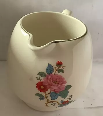 Buy VINTAGE PRICE KENSINGTON Ceramic   FLORAL WATER JUG PITCHER English Pottery Vgc • 5.50£