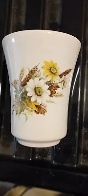 Buy Kernewek Pottery Cornwall Floral Beaker/cup • 8£