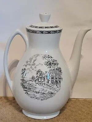 Buy Now Reduced!! W H Grindley & Sons Ltd Teapot. Rustic England Pattern  • 9.99£