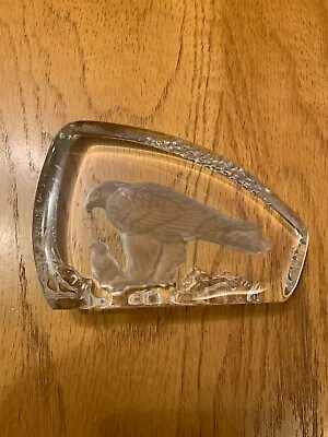 Buy Wedgewood Eagle Bird Of Prey And Chick Glass Paperweight Figurine  • 3.99£