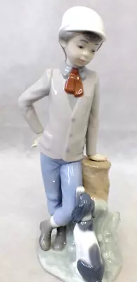 Buy LLadro Nao Figurine Of Young Boy With Dog No.00380(MAR) • 9.99£