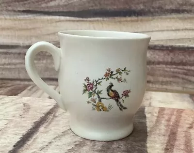 Buy Axe Vale Pottery Devon England Cream Bird In Tree Vintage Cup Mug Vintage. • 5£