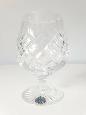 Buy Stuart Crystal Brandy Glass Shaftesbury Pattern 5” 12oz Signed Labelled • 10.99£