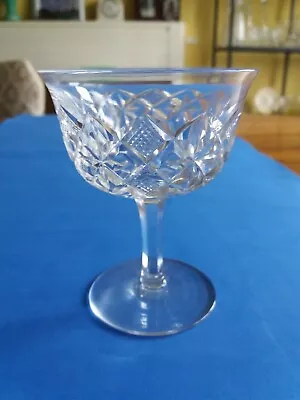 Buy Early Webb Crystal Champagne Glass - 1906/35 • 6£