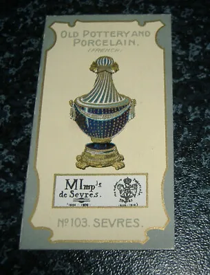 Buy R.J. Lea - Old Pottery & Porcelain 3rd Series (Chairman) No103 - Sevres • 1£