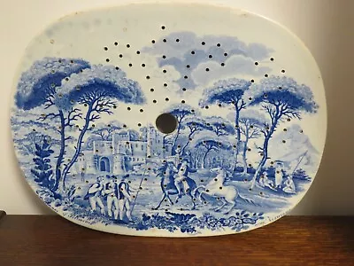 Buy 1820 Staffordshire Drainer, Residence Of Solimenes Near Vesuvius, Don Pottery • 264.15£