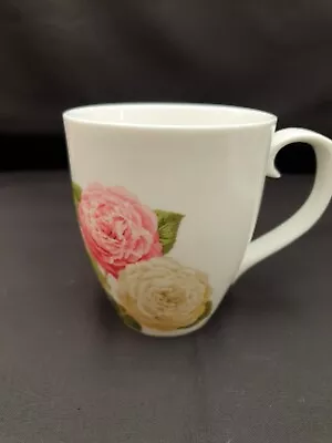Buy Laura Ashley Mug Cup Floral Design Roses Porcelain White Coffee Tea Mug  • 8.99£