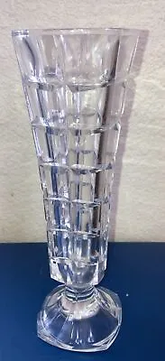 Buy Vintage France Cristal D'Arques Soliflor Crystal Flower Bud Vase 9  • 18.15£