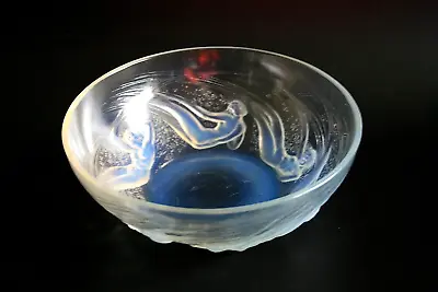 Buy Rene Lalique   Ondines   Opalescent Glass Bowl - Circa 1921 • 995£