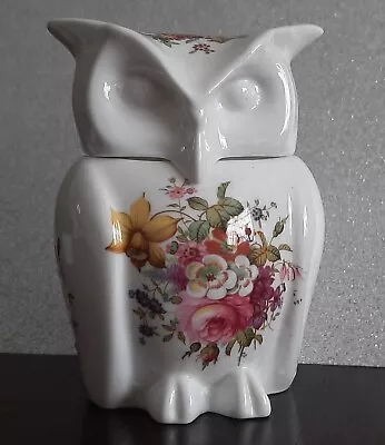 Buy Hammersley Bone China Owl Trinket Box With Floral  Design Made In England • 6.50£