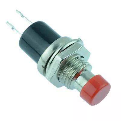 Buy Red On(Off) Miniature Momentary Push To Break Switch SPST • 2.69£
