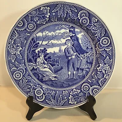 Buy Spode THE BLUE ROOM COLLECTION “Woodland” Dinner Plate | England 10” • 19.29£