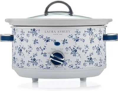Buy Laura Ashley China Rose Slow Cookers 3.5 L Capacity 3 Heat Settings VQSLWC3LLACR • 54.49£