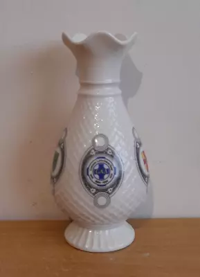 Buy Belleek Pottery GAA 100th Anniverary 1884-1994  7th Gold  Mark Vase Rare • 57.99£