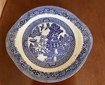 Buy Blue Willow  W.R Midwinter Ltd England Serving Plate Approx 23 X 25cm • 12£