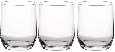 Buy Set Of 3 Wine Glasses Juice Water Glasses Set Of 3 Large  Whiskey Tumblers 315ml • 10.99£