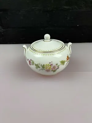 Buy Wedgwood Mirabelle R4537 Squat Covered Sugar Bowl Last 1 Available • 14.99£