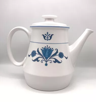 Buy Vintage Noritake Blue Haven Teapot With Lid Progression China 9004 Made In Japan • 29.99£