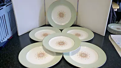 Buy Grindley And Co Satin Whitr Tudor Star 6x Dinner Plates 10   ** • 35£