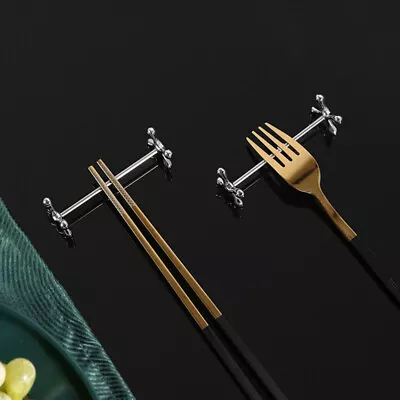 Buy Metal X-Shaped Chopstick Rests For Tableware Decor (2pcs)-JA • 6.99£